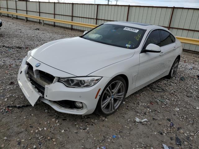 WBA4E3C56HG186865 - 2017 BMW 440I GRAN WHITE photo 2