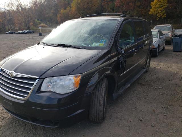 2A4RR8D17AR428440 - 2010 CHRYSLER TOWN & COU BLACK photo 9