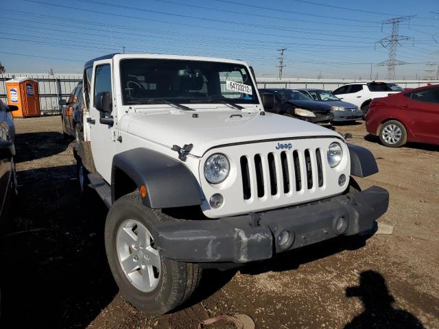 1C4AJWAG9HL613535 - 2017 JEEP WRANGLER S WHITE photo 1