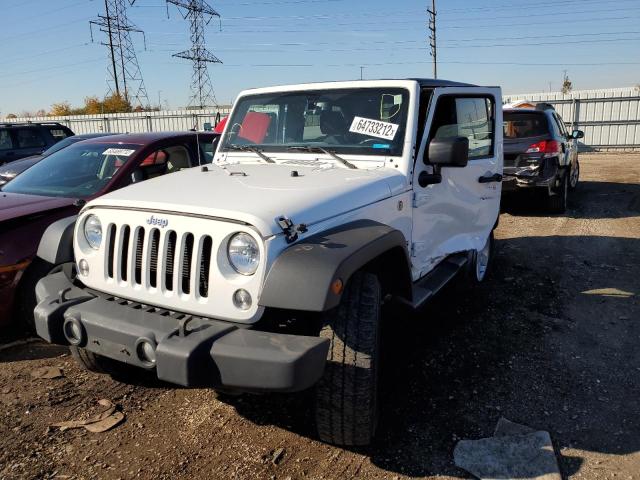 1C4AJWAG9HL613535 - 2017 JEEP WRANGLER S WHITE photo 2