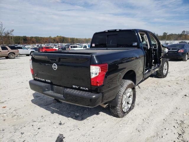 1N6BA1F46JN520761 - 2018 NISSAN TITAN XD S BLACK photo 4