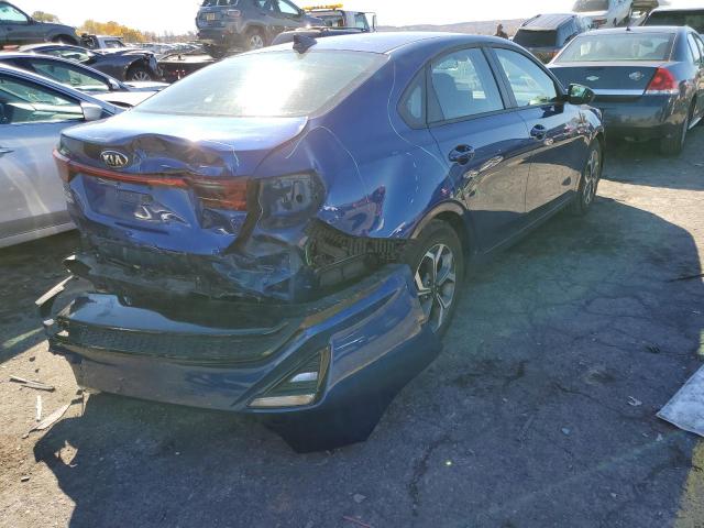 3KPF24ADXKE059564 - 2019 KIA FORTE FE BLUE photo 4