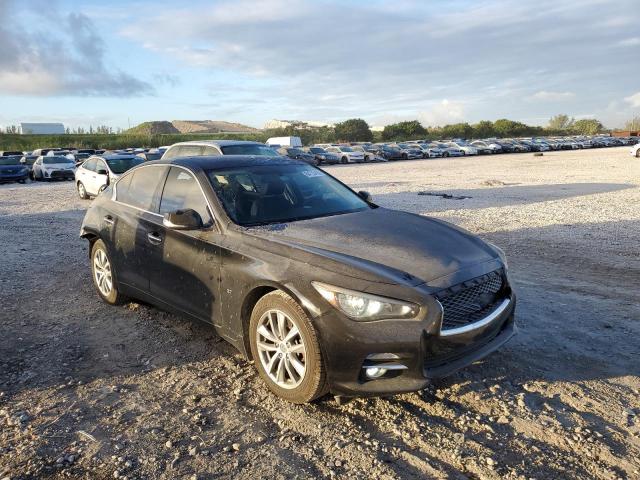 JN1BV7AP7FM344931 - 2015 INFINITI Q50 BASE BLACK photo 1