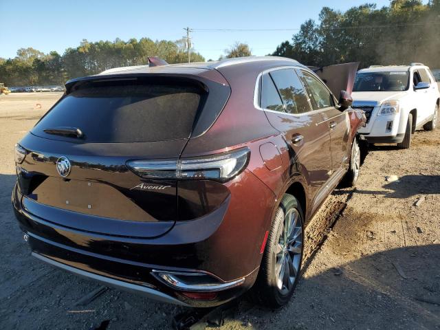 LRBFZRR47ND021162 - 2022 BUICK ENVISION A MAROON photo 4