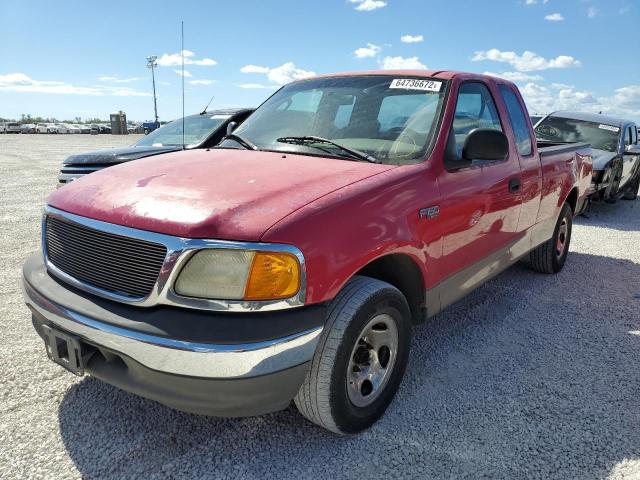 2FTRX17244CA76044 - 2004 FORD F-150 HERI RED photo 2