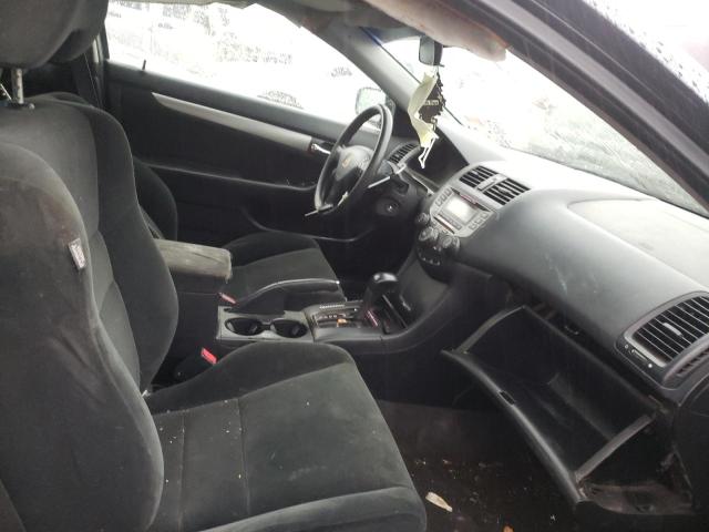 1HGCM72396A015036 - 2006 HONDA ACCORD BLACK photo 5