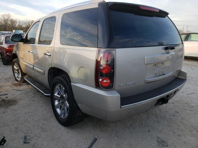 1GKFK63867J300823 - 2007 GMC YUKON DENA SILVER photo 3