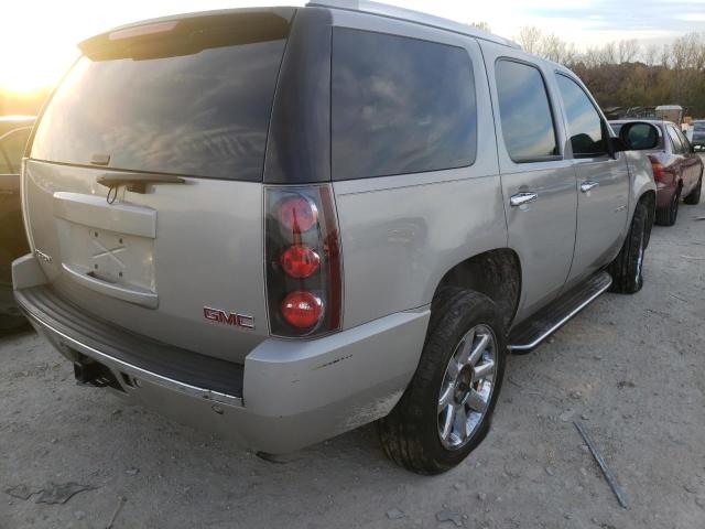 1GKFK63867J300823 - 2007 GMC YUKON DENA SILVER photo 4