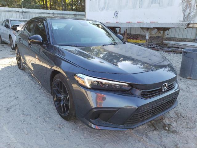 2HGFE2F56NH575203 - 2022 HONDA CIVIC SPOR GRAY photo 1