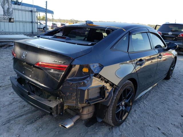 2HGFE2F56NH575203 - 2022 HONDA CIVIC SPOR GRAY photo 4