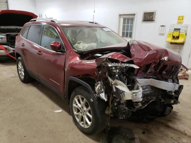 1C4PJMCBXGW147689 - 2016 JEEP CHEROKEE L BURGUNDY photo 1