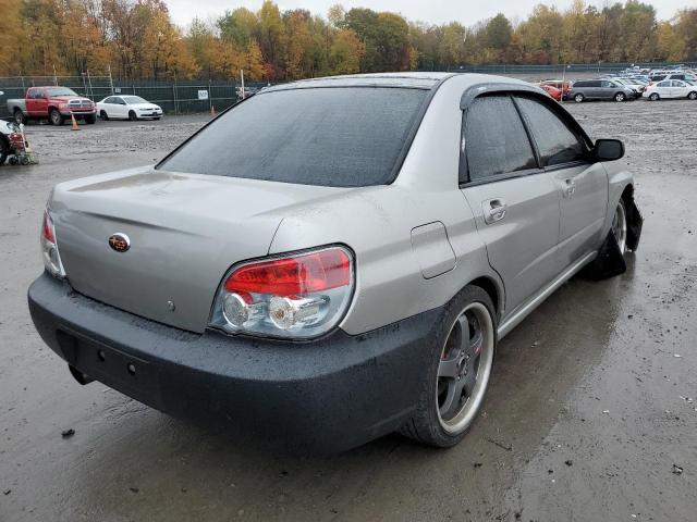 JF1GD79606G515573 - 2006 SUBARU IMPREZA WR SILVER photo 4