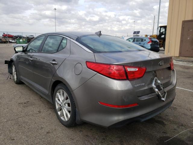 5XXGN4A73FG430275 - 2015 KIA OPTIMA EX SILVER photo 3