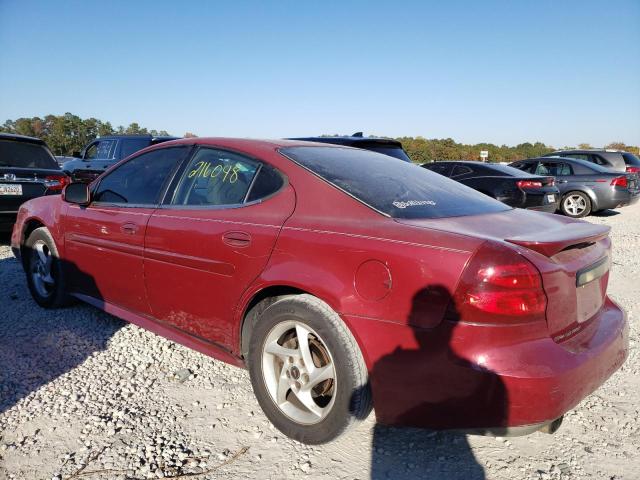 2G2WR524341197063 - 2004 PONTIAC GRAND PRIX ბურგუნდია ფოტო 3