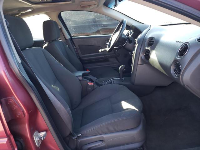 2G2WR524341197063 - 2004 PONTIAC GRAND PRIX ბურგუნდია ფოტო 5