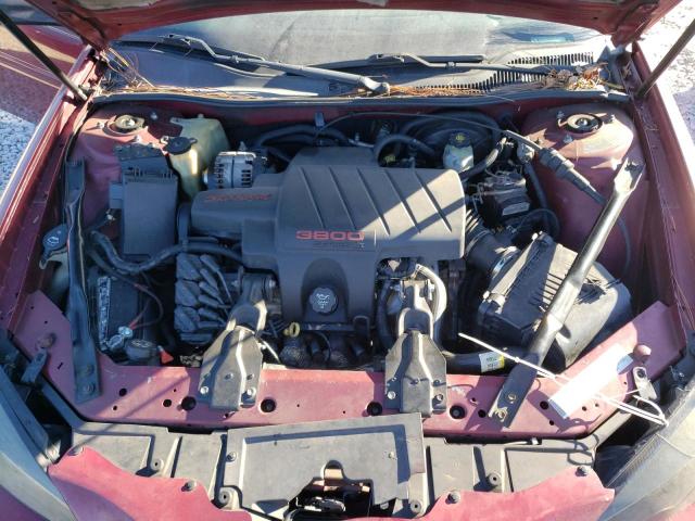 2G2WR524341197063 - 2004 PONTIAC GRAND PRIX ბურგუნდია ფოტო 7