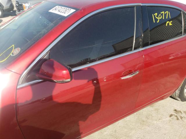 1G11H5SL9EF254479 - 2014 CHEVROLET MALIBU LTZ წითელი ფოტო 9