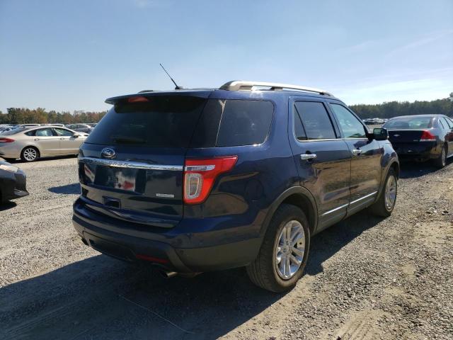 1FMHK7D91CGA50136 - 2012 FORD EXPLORER X BLUE photo 4