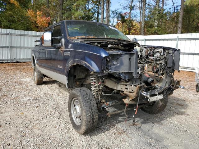 1FTSW21PX6EA43481 - 2006 FORD F250 SUPER BLUE photo 1