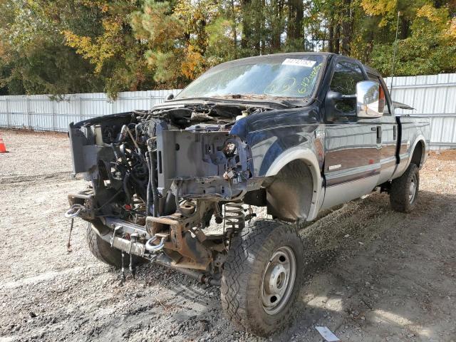 1FTSW21PX6EA43481 - 2006 FORD F250 SUPER BLUE photo 2