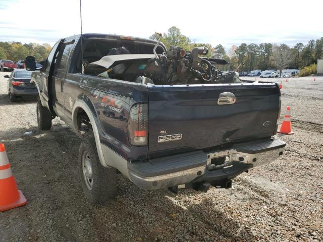 1FTSW21PX6EA43481 - 2006 FORD F250 SUPER BLUE photo 3