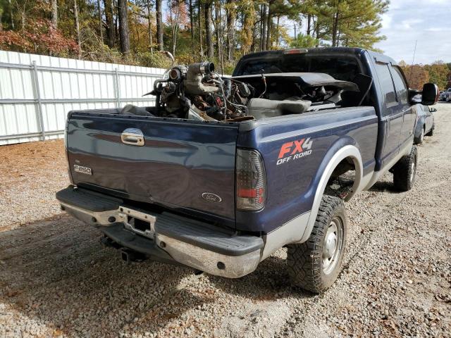 1FTSW21PX6EA43481 - 2006 FORD F250 SUPER BLUE photo 4