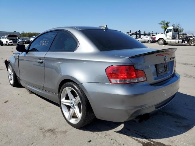 WBAUC7C51AVK95877 - 2010 BMW 135 I SILVER photo 3