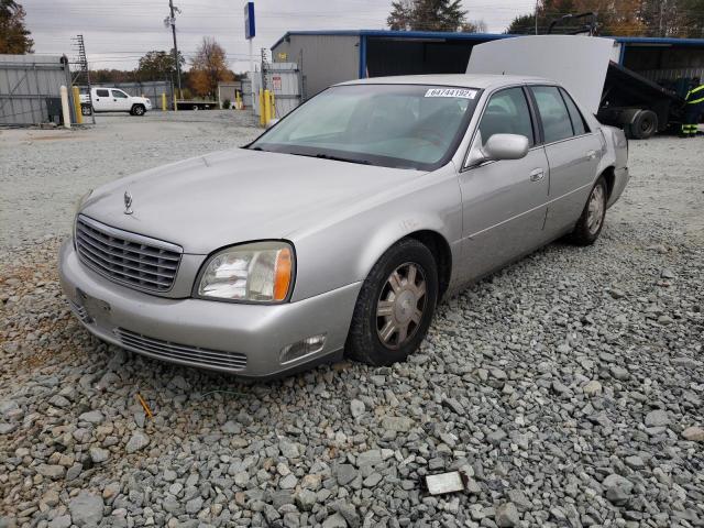 1G6KD54Y15U245757 - 2005 CADILLAC DEVILLE SILVER photo 2