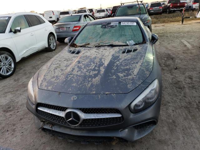 WDDJK6GA2JF051150 - 2018 MERCEDES-BENZ SL 450 GRAY photo 9