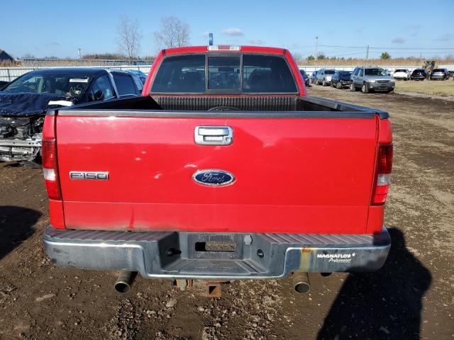 1FTPX12524NB28807 - 2004 FORD F150 RED photo 6