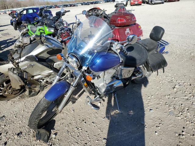 1HFSC18011A500468 - 2001 HONDA VT1100 C BLUE photo 2