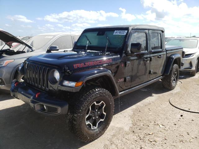 1C6JJTBGXLL179171 - 2020 JEEP GLADIATOR BLACK photo 2