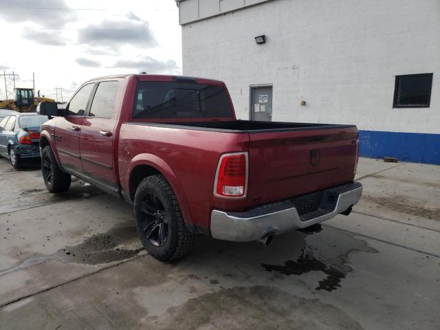 1C6RR7NM9FS563196 - 2015 RAM 1500 LARAM RED photo 3