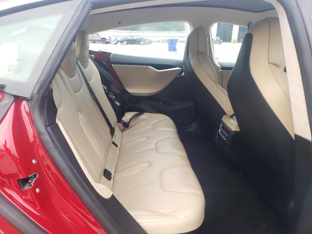 5YJSA1E28HF185188 - 2017 TESLA MODEL S Burdeos foto 6