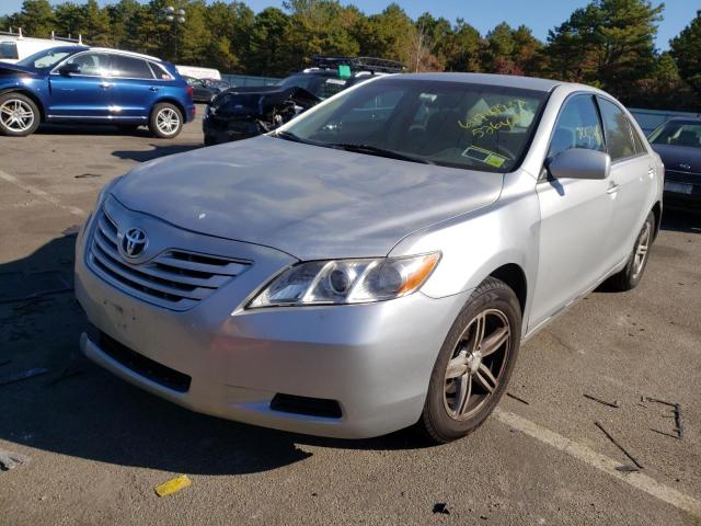 4T1BE46K27U526428 - 2007 TOYOTA CAMRY CE SILVER photo 2