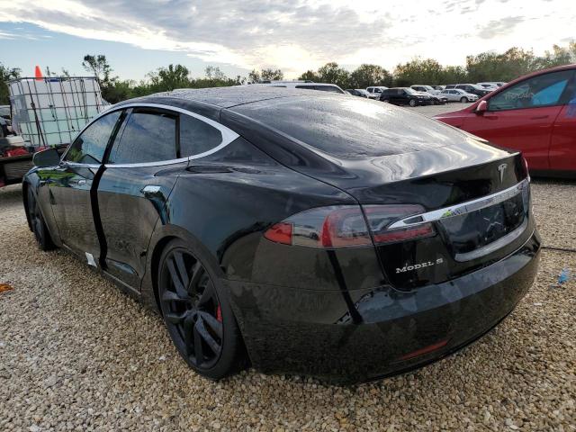 5YJSA1E44JF272979 - 2018 TESLA MODEL S Սև լուսանկար 3