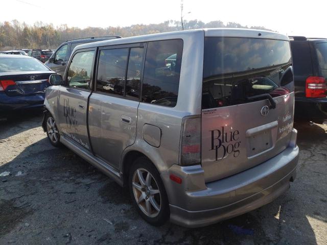 JTLKT324364034330 - 2006 TOYOTA SCION XB ვერცხლისფერი ფოტო 3