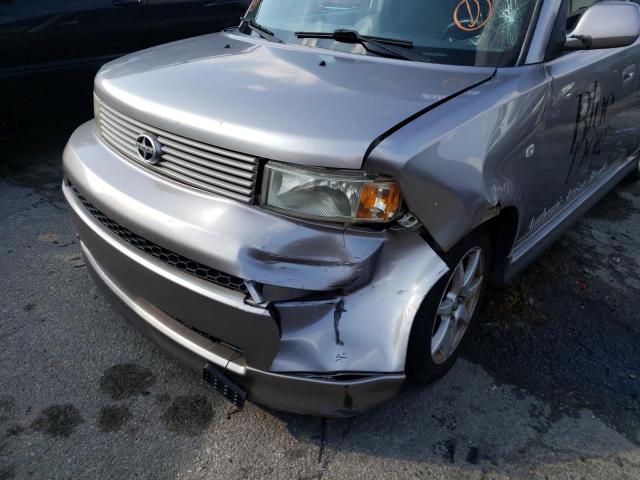 JTLKT324364034330 - 2006 TOYOTA SCION XB ვერცხლისფერი ფოტო 9
