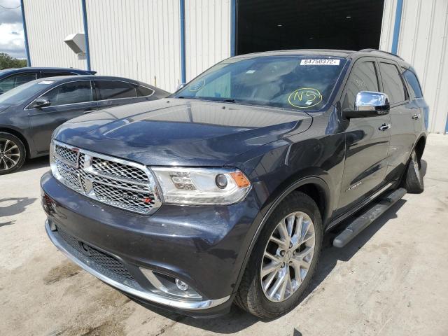 1C4RDHEG9FC694985 - 2015 DODGE DURANGO CI BLUE photo 2