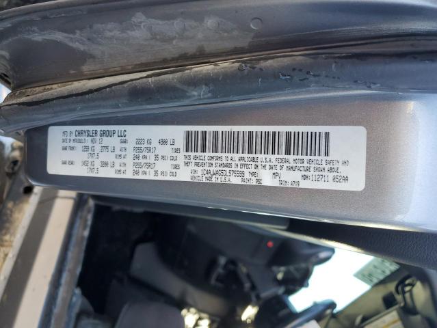 1C4AJWAG5DL575599 - 2013 JEEP WRANGLER S SILVER photo 10