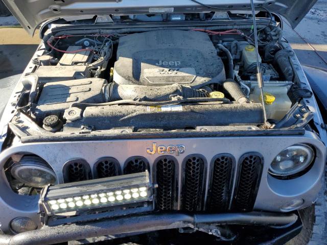 1C4AJWAG5DL575599 - 2013 JEEP WRANGLER S SILVER photo 7