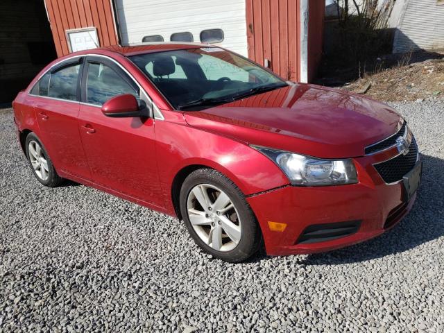 1G1P75SZ7E7331622 - 2014 CHEVROLET CRUZE MAROON photo 1