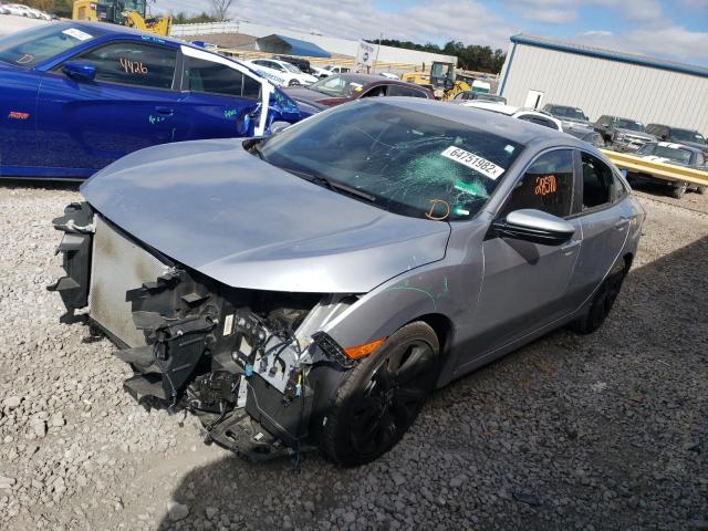 2HGFC2F83LH595941 - 2020 HONDA CIVIC SPOR SILVER photo 2