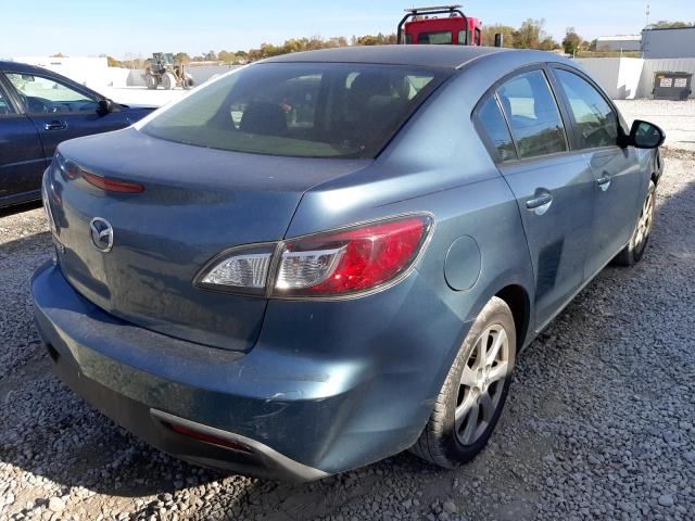 JM1BL1SF9A1100133 - 2010 MAZDA 3 I BLUE photo 4