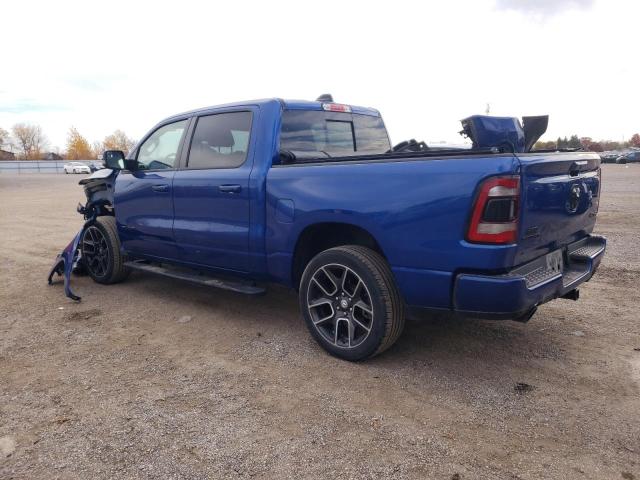 1C6SRFLT5KN754872 - 2019 RAM 1500 REBEL BLUE photo 3