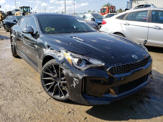 KNAE15LA0L6086655 - 2020 KIA STINGER BLACK photo 1