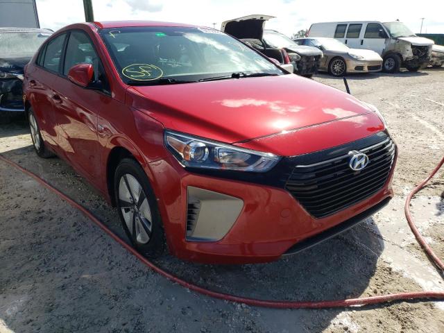 KMHC65LC7KU139614 - 2019 HYUNDAI IONIQ BLUE RED photo 1