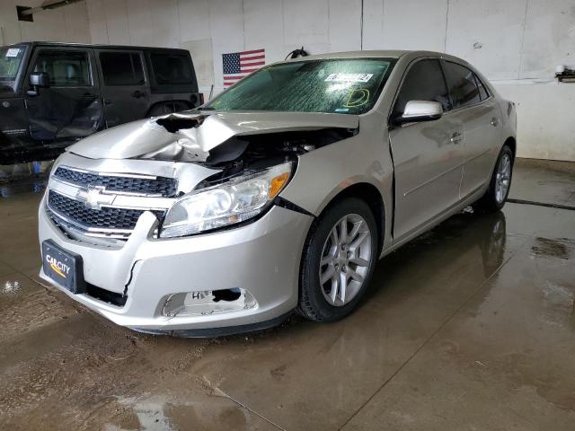 1G11C5SA2DF269983 - 2013 CHEVROLET MALIBU 1LT 银色 照片 2