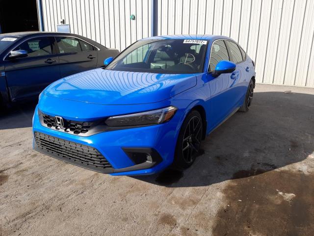 19XFL1H82NE011730 - 2022 HONDA CIVIC SPOR BLUE photo 2