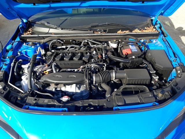 19XFL1H82NE011730 - 2022 HONDA CIVIC SPOR BLUE photo 7